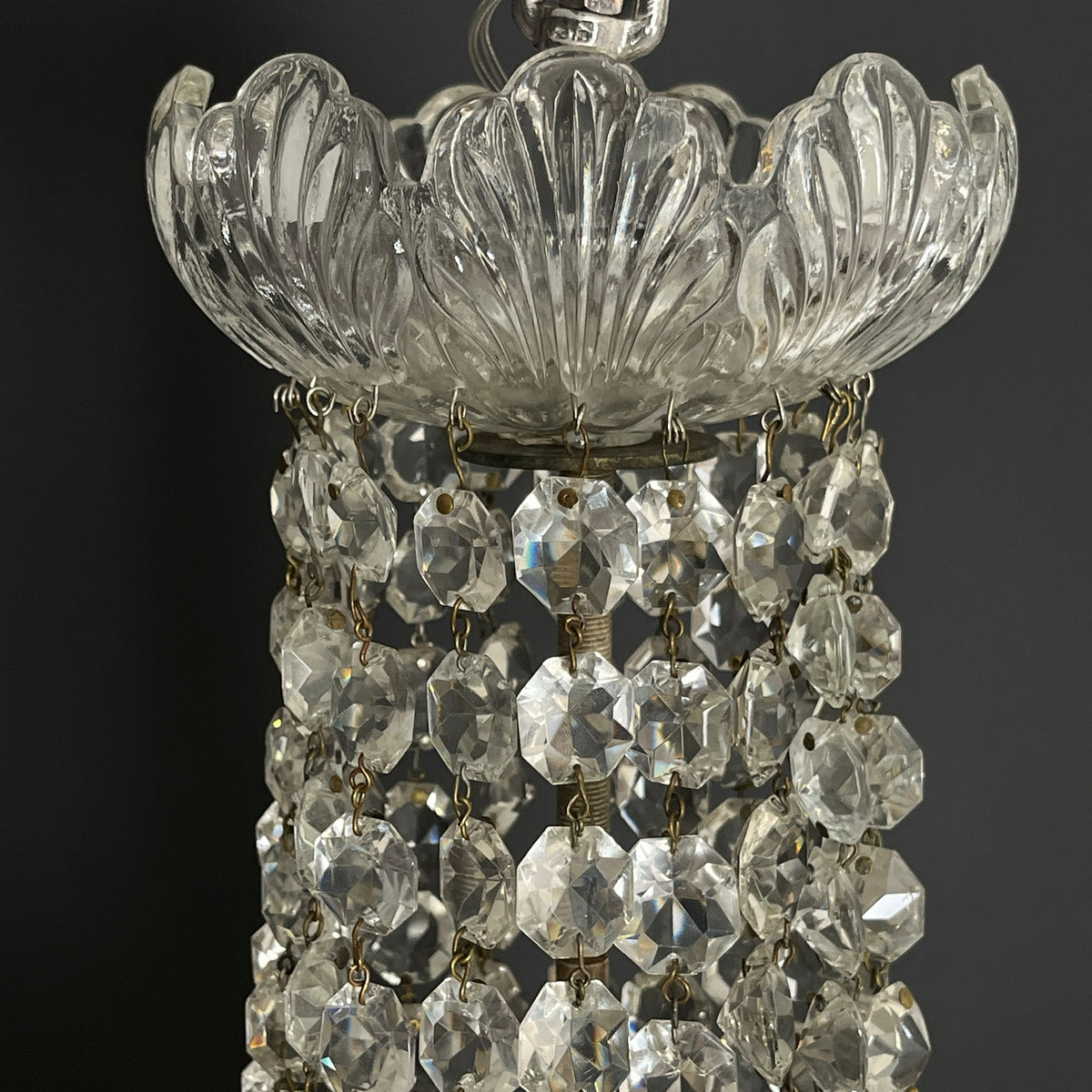 Prism chandelier from the 1910s