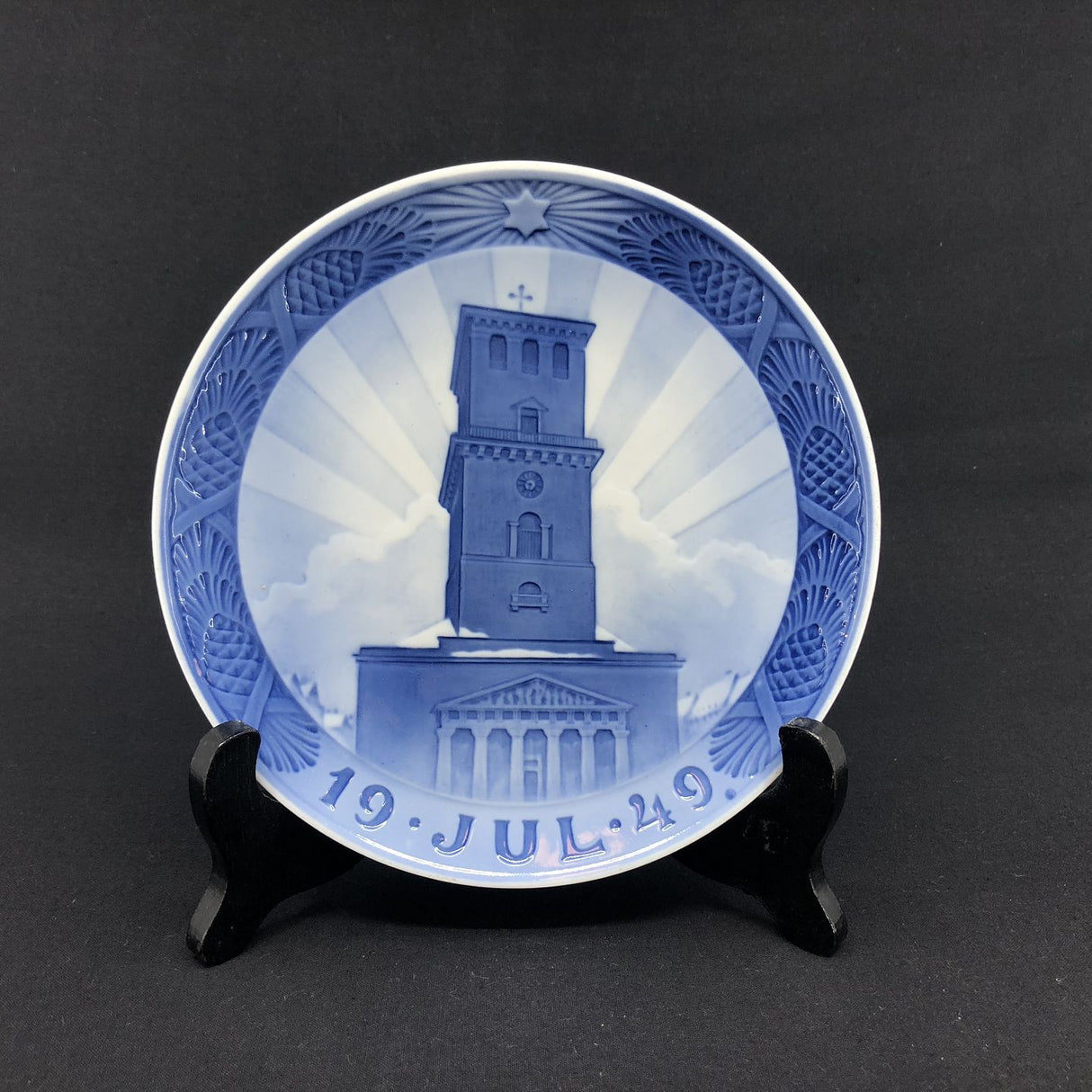 Royal Copenhagen juleplatte 1949