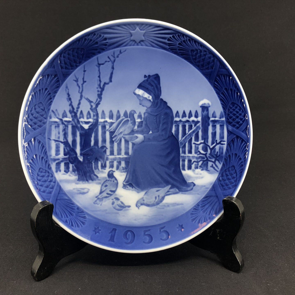 Royal Copenhagen Christmas plate 1955