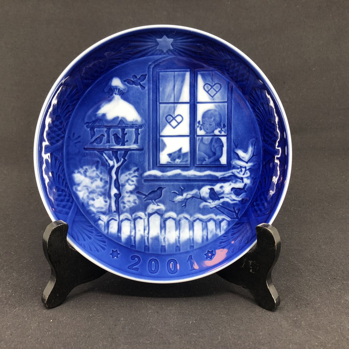 Royal Copenhagen Christmas plate 2001