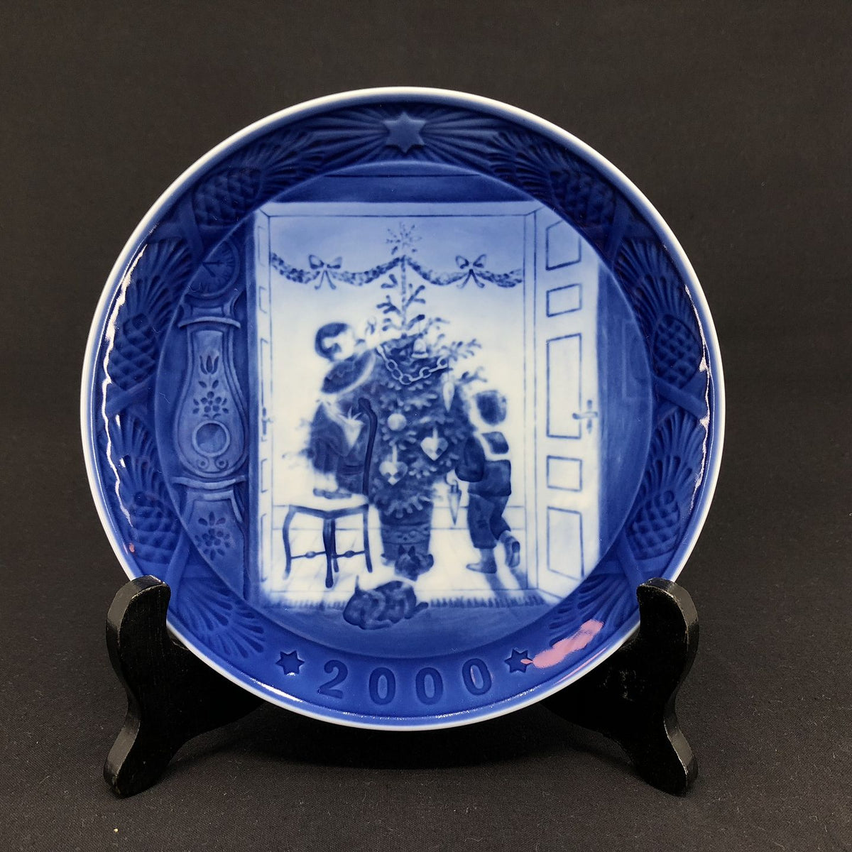 Royal Copenhagen juleplatte 2000