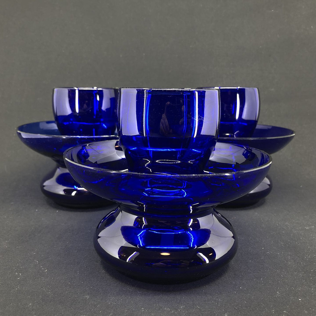 A set of nine bowls with goblets from Stölzle