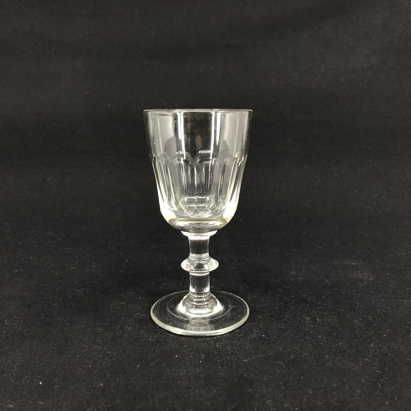 Small clear Christian d. 8 white wine glass