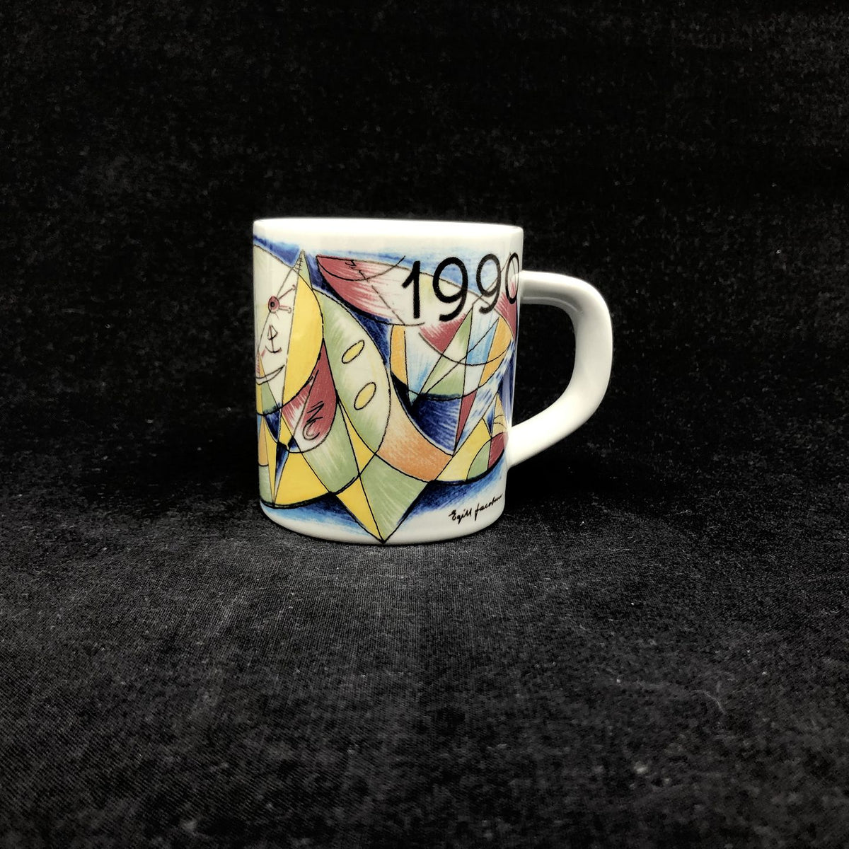 Royal Copenhagen lille årskrus 1990