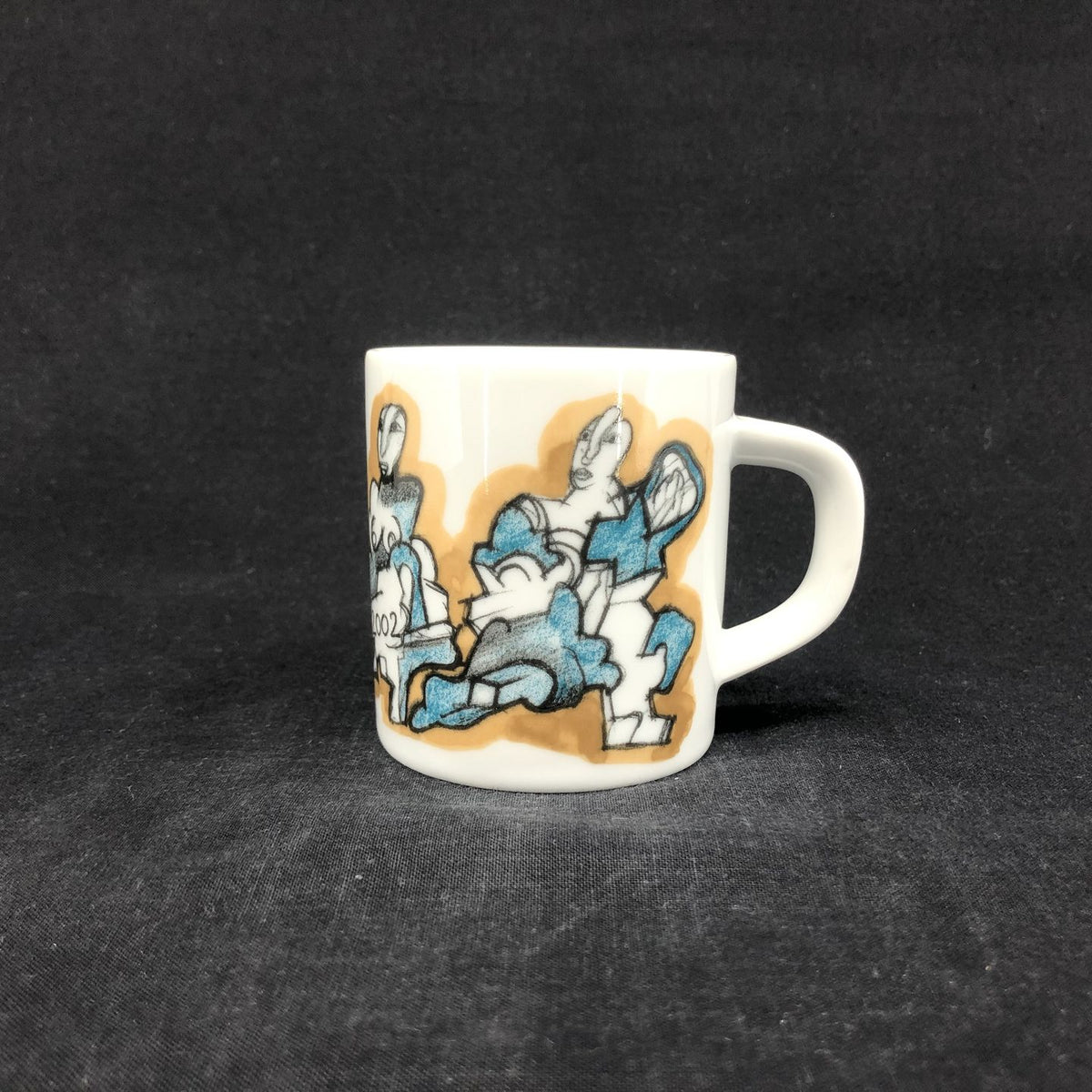Royal Copenhagen small vintage mug 2002