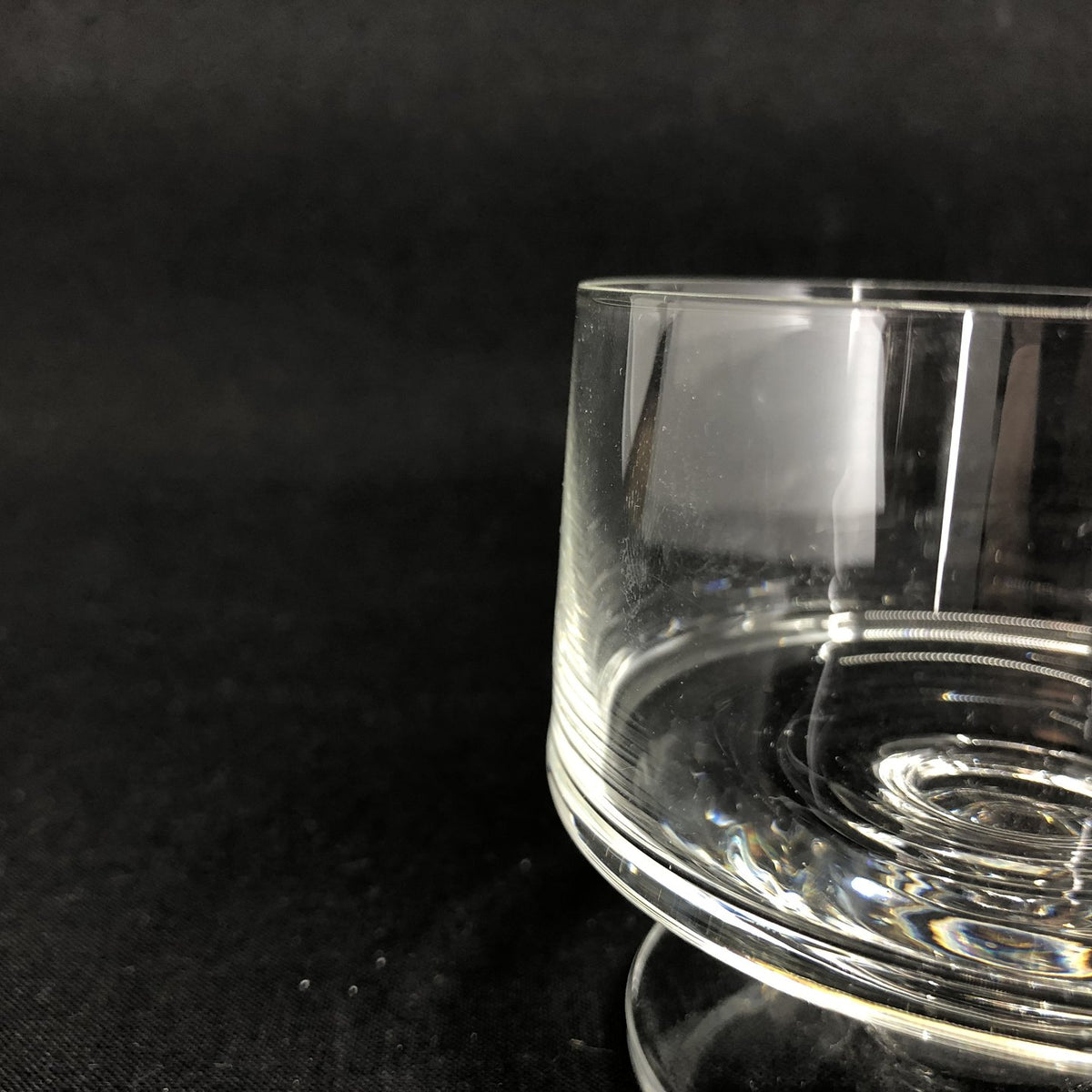 Stub champagne bowl