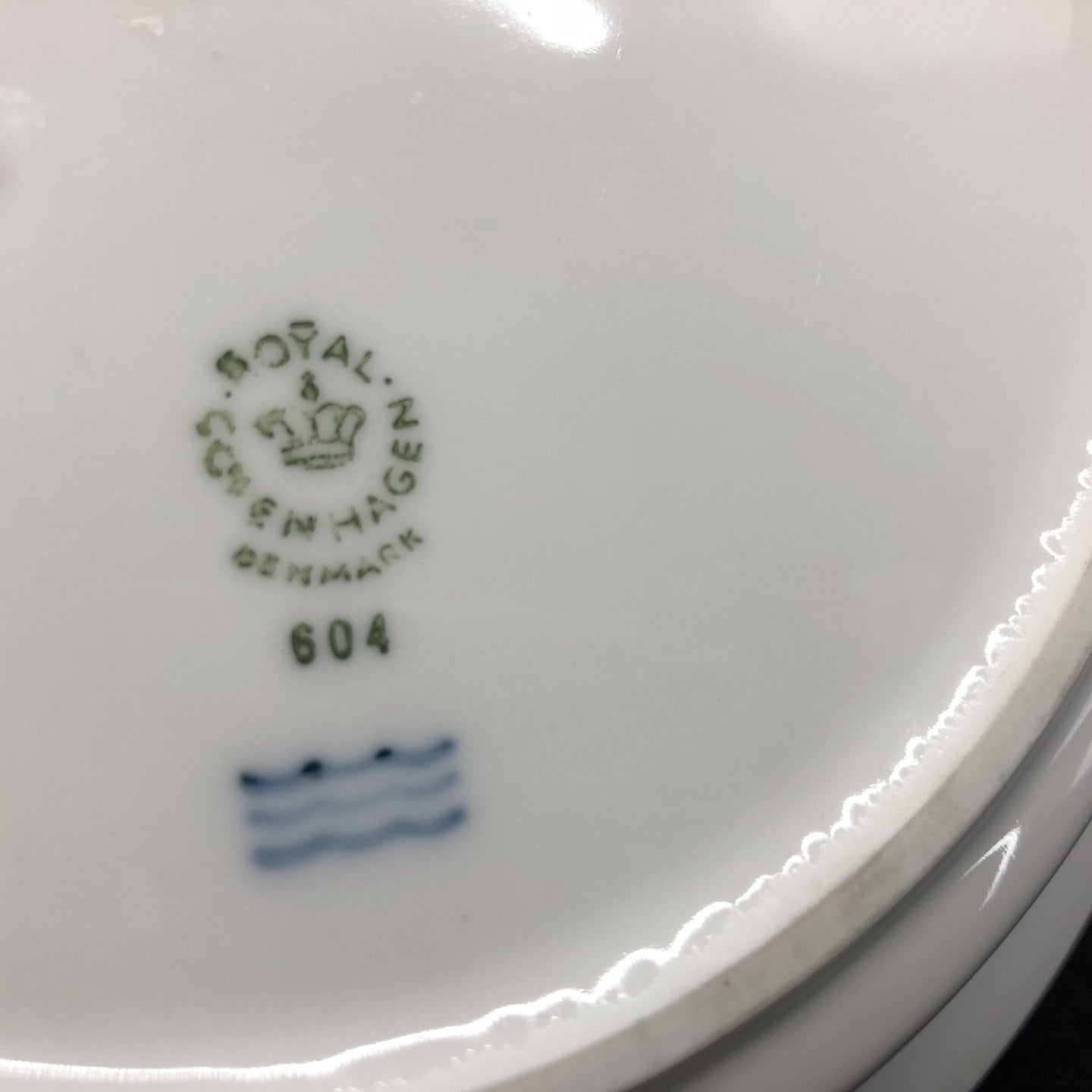 Hvid Domino dyb tallerken