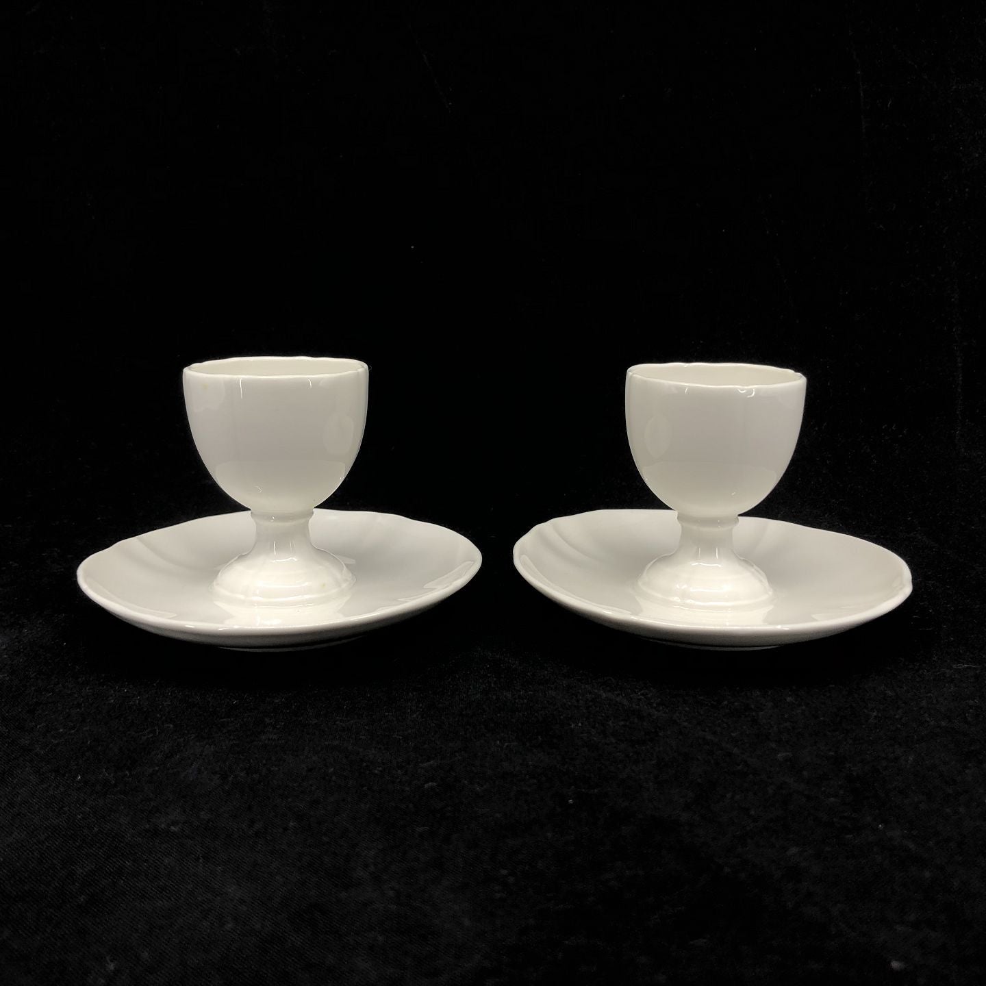 A pair of egg cups from the First World War