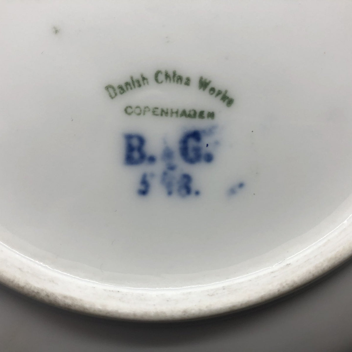 Bing & Grøndahl Christmas plate 1895