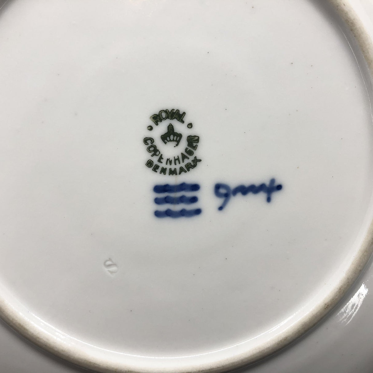Royal Copenhagen juleplatte 1949