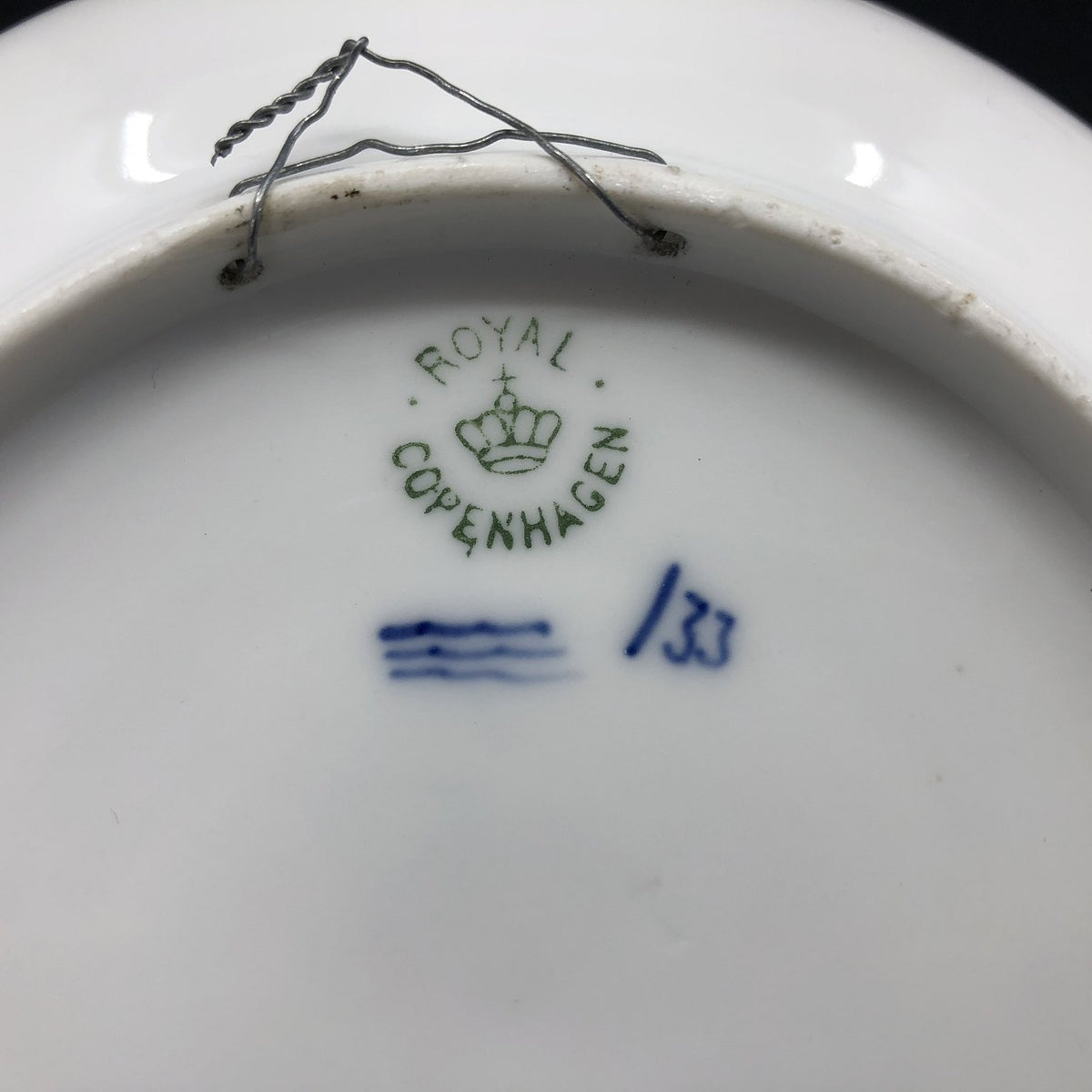 Royal Copenhagen juleplatte 1909