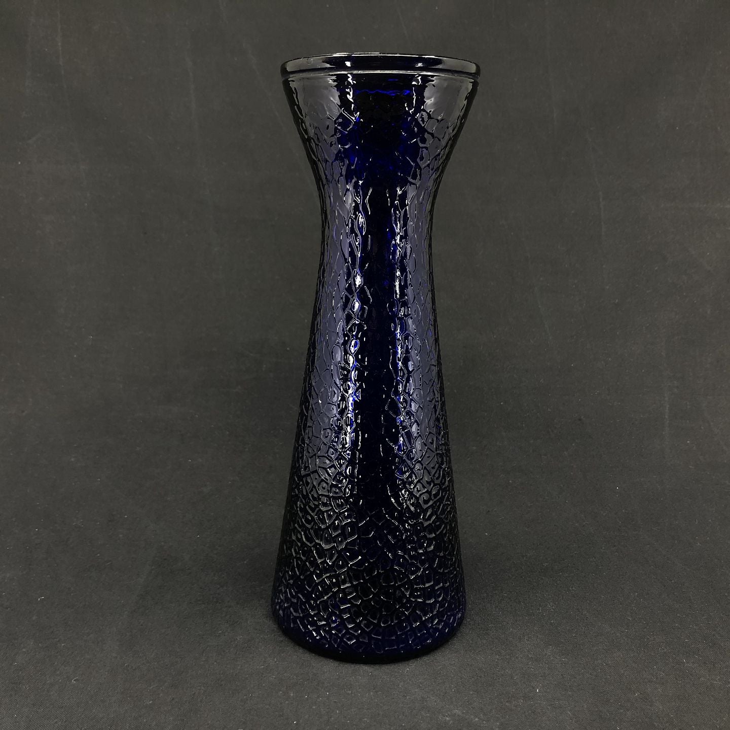 Cobolt blue hyacinth glass from Fyens Glasværk, model from 1924