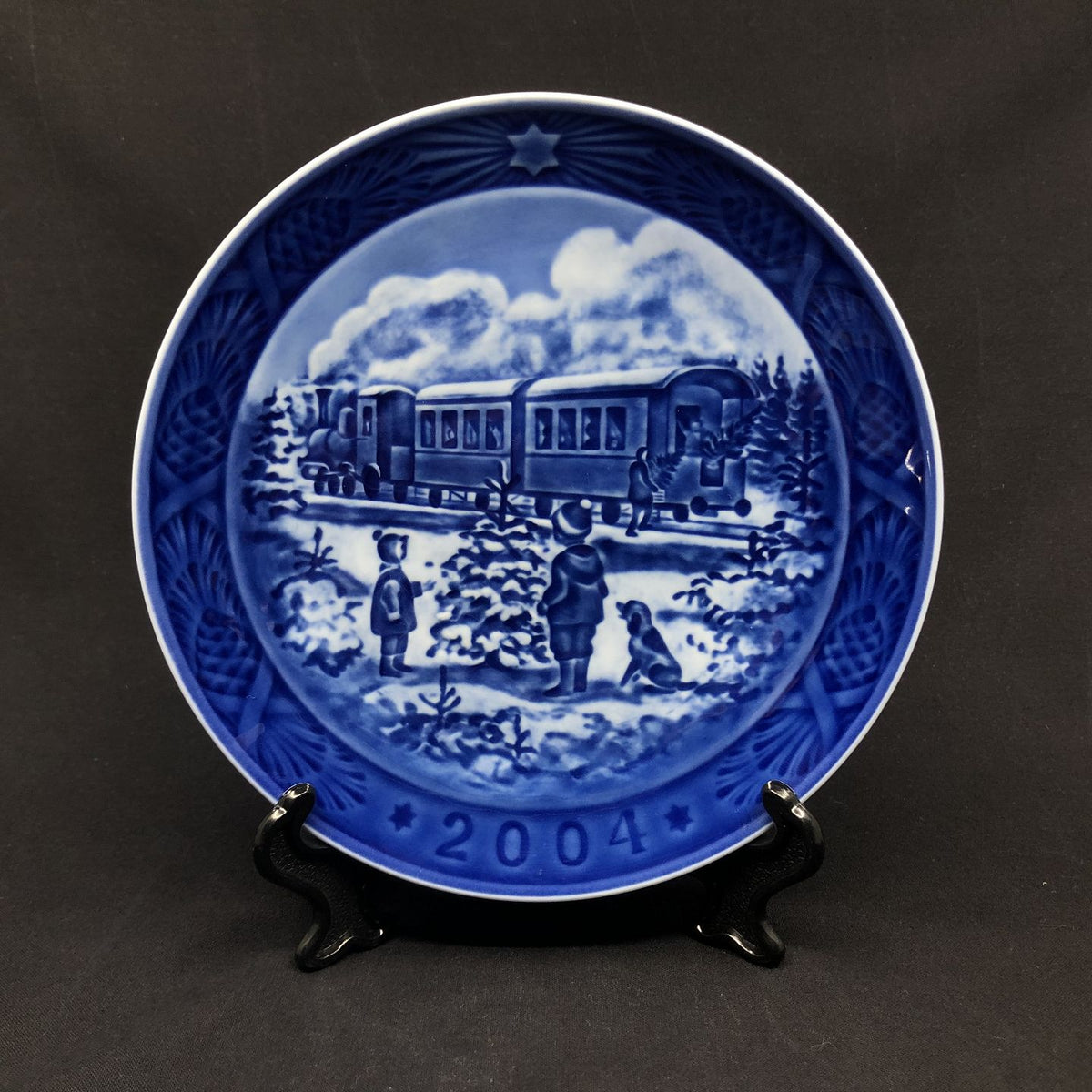 Royal Copenhagen juleplatte 2004