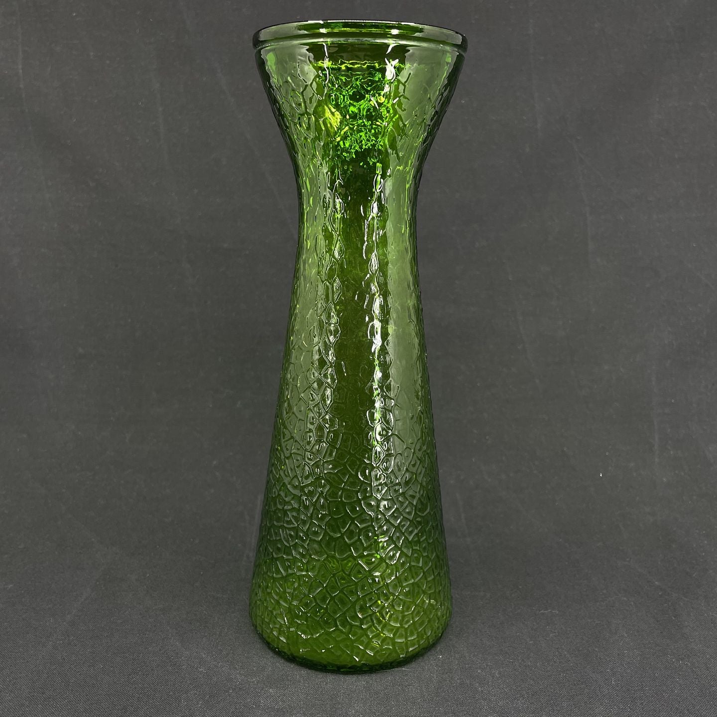 Green hyacinth glass from Fyens Glasværk, model from 1924