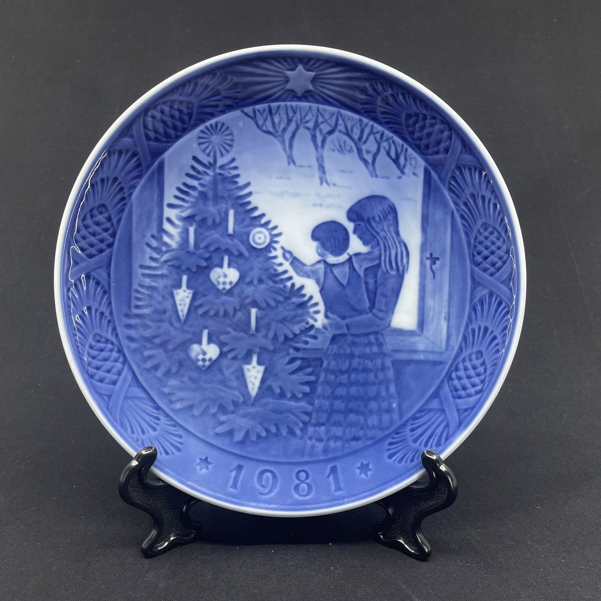 Royal Copenhagen juleplatte 1981