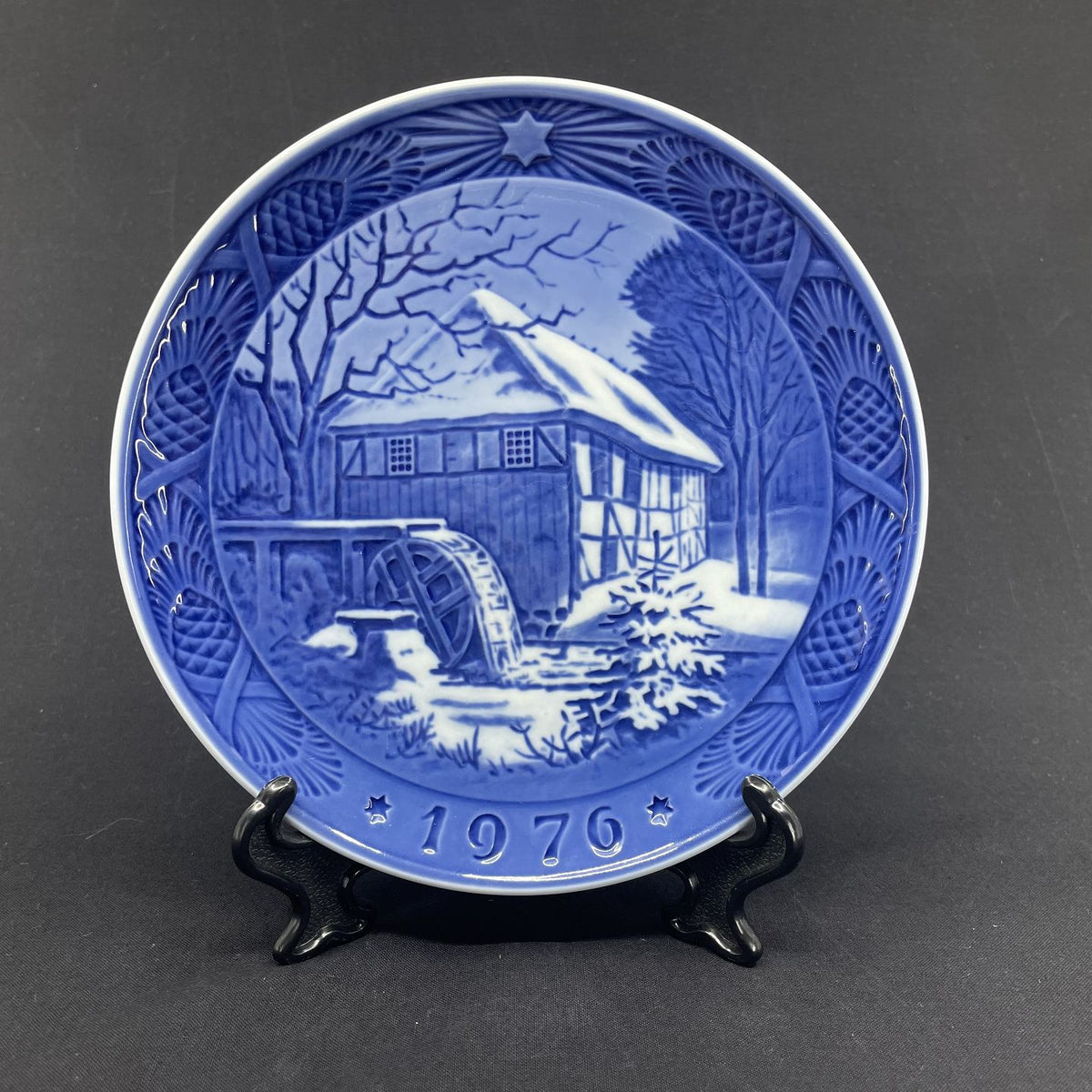 Royal Copenhagen juleplatte 1976