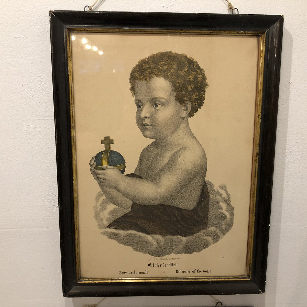 Et par tryk med bibelske motiver