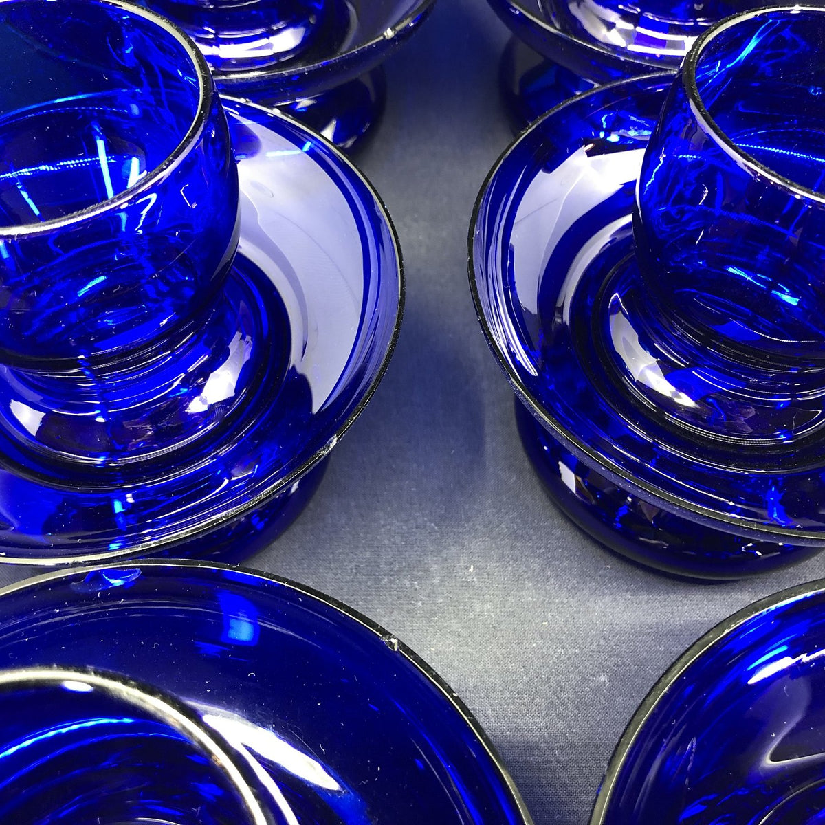 A set of nine bowls with goblets from Stölzle