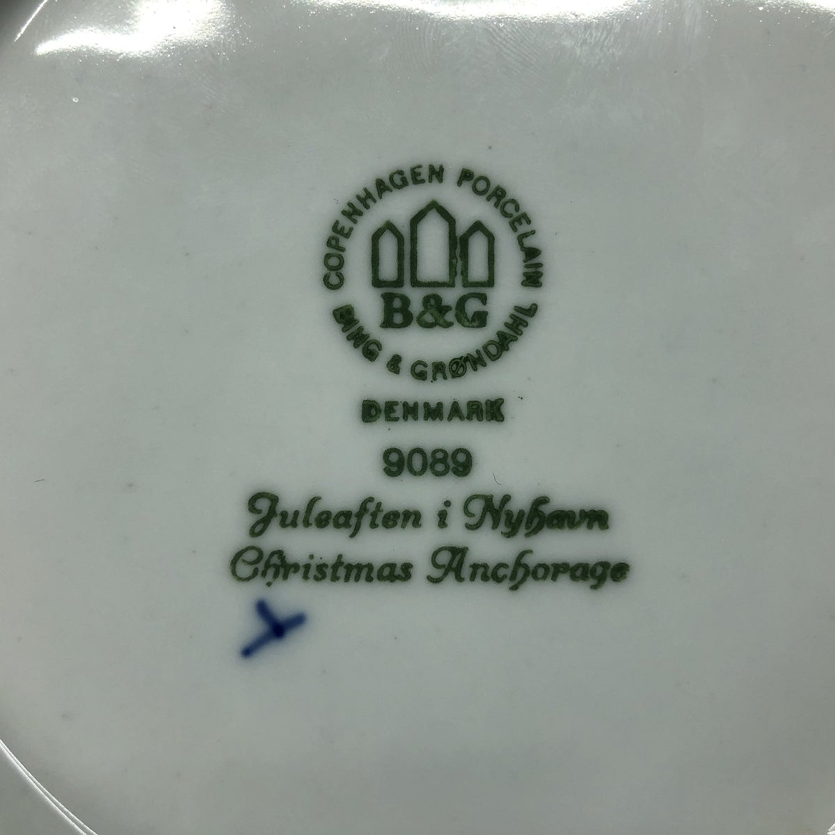 Bing & Grøndahl juleplatte 1989