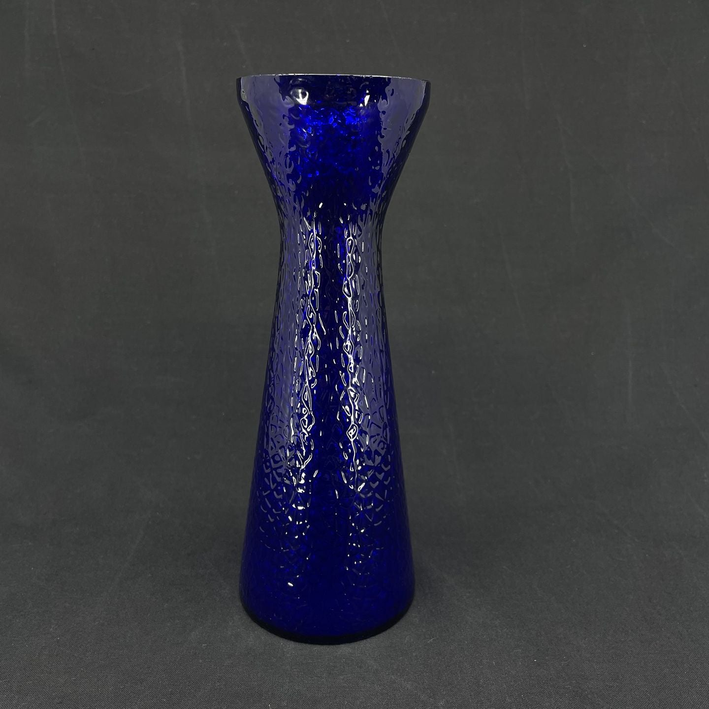 Blue hyacinth glass from Fyens Glasværk, model from 1903