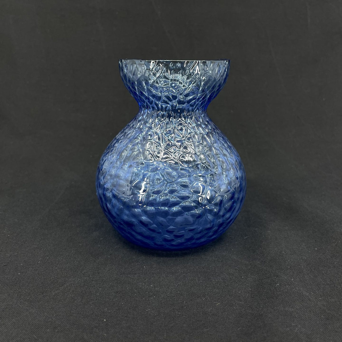 Aquamarinblåt hyacintglas
