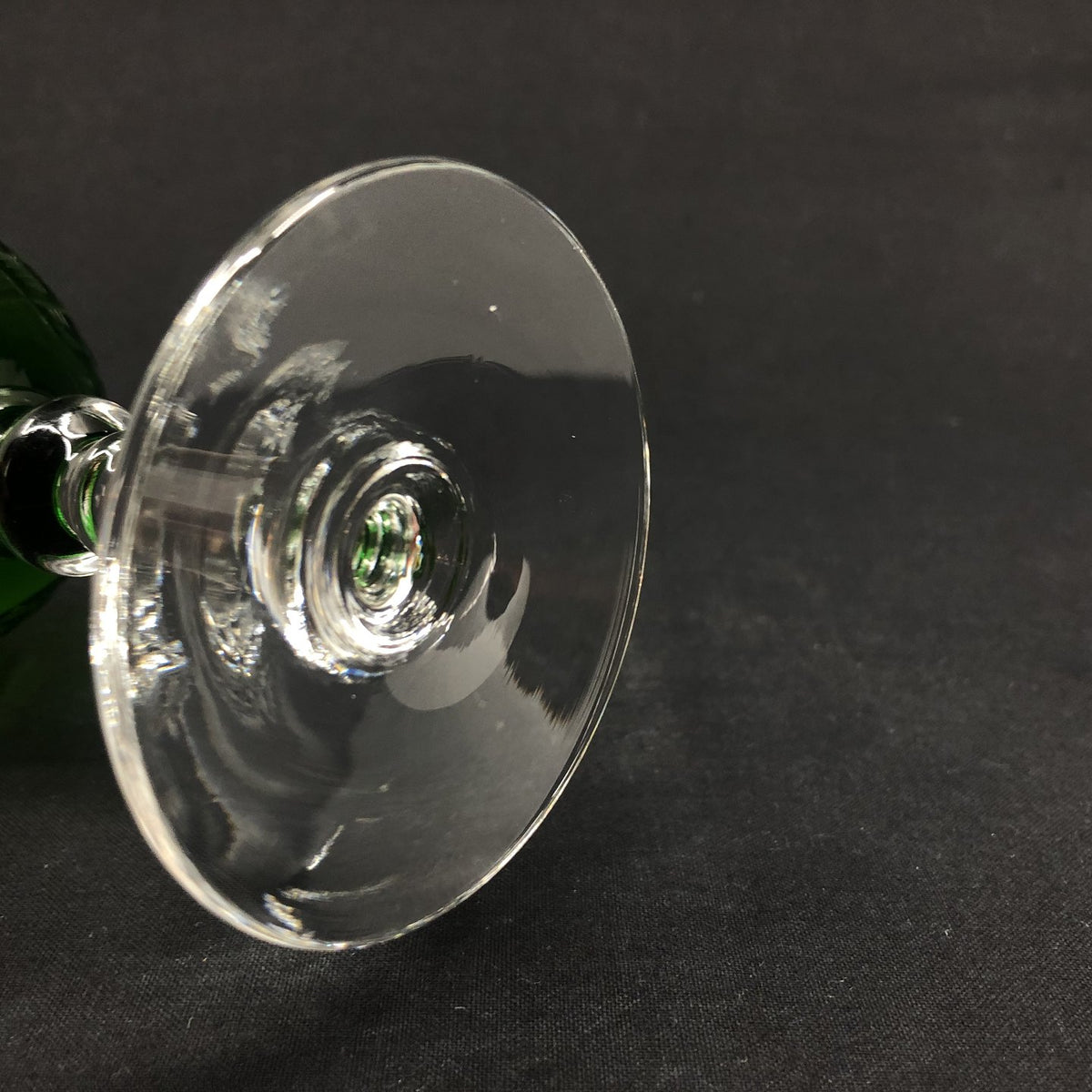 Green Jægersborg white wine glass