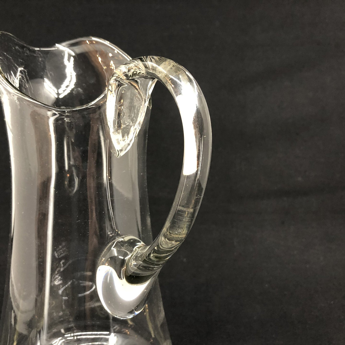 Glass jug from Holmegaard Glasværk