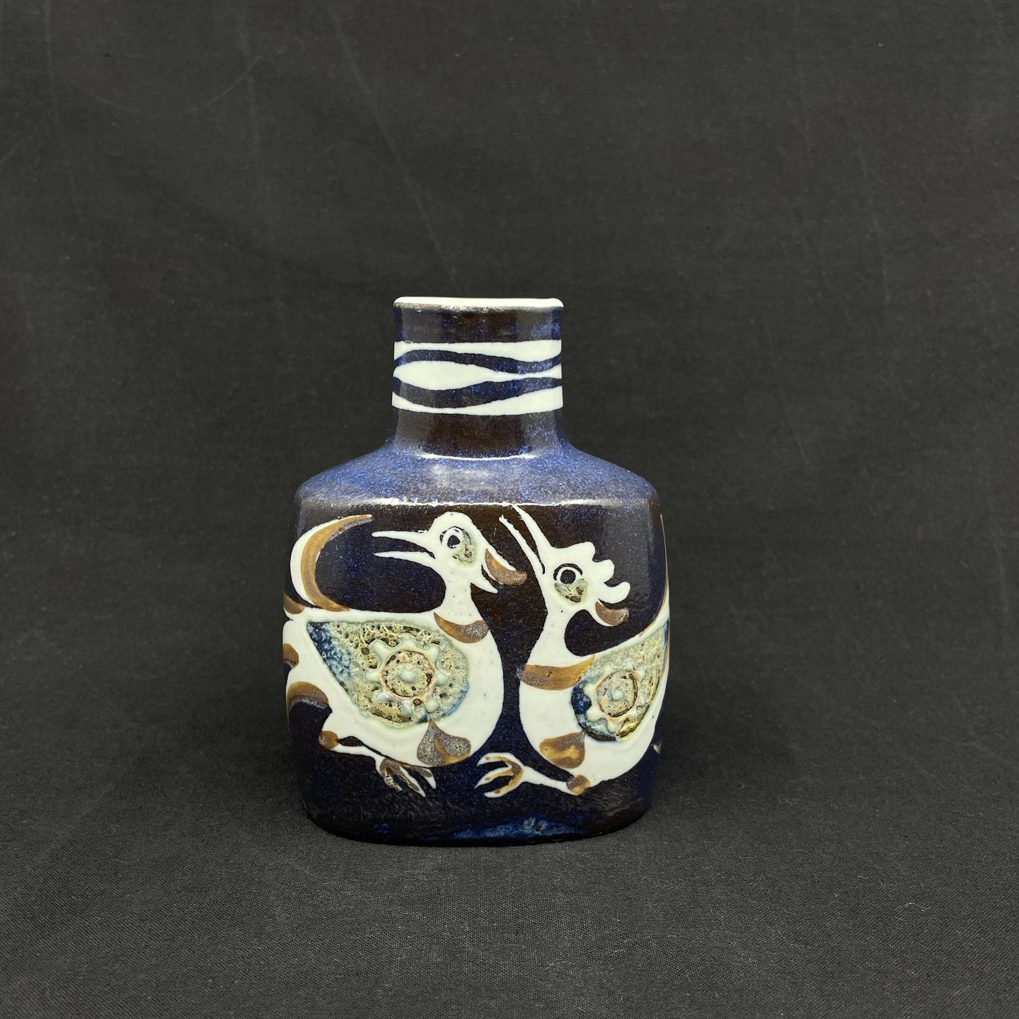 Royal Copenhagen tenera vase i blå