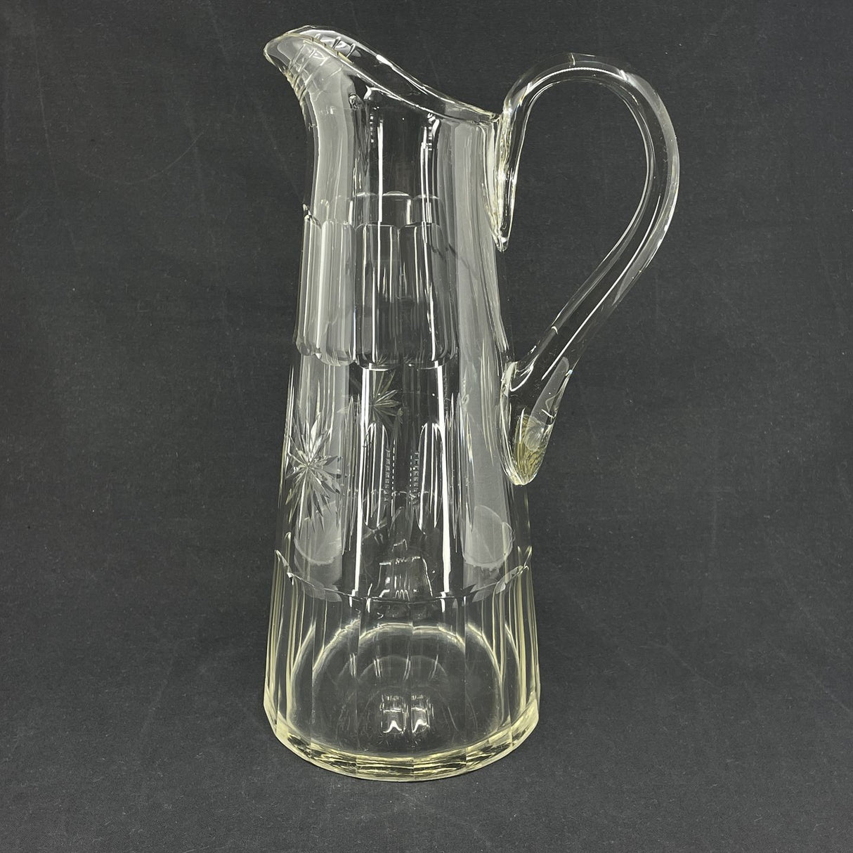Glass jug from the 1910-1920s