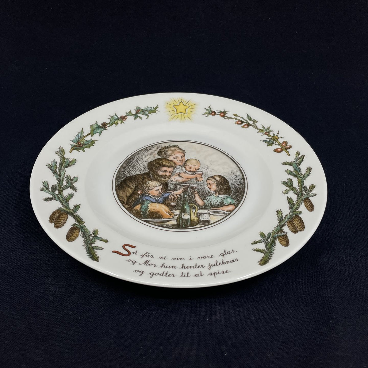 Peters Jul tallerken, motiv 6