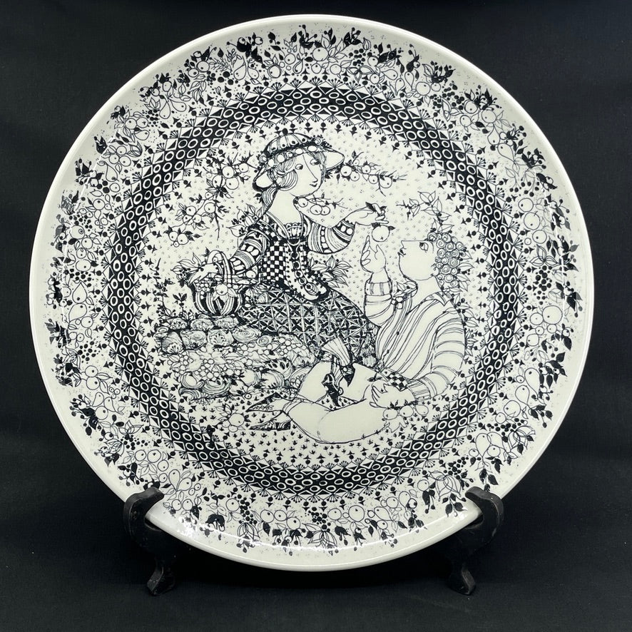 Extra large Wiinblad plate - Autum