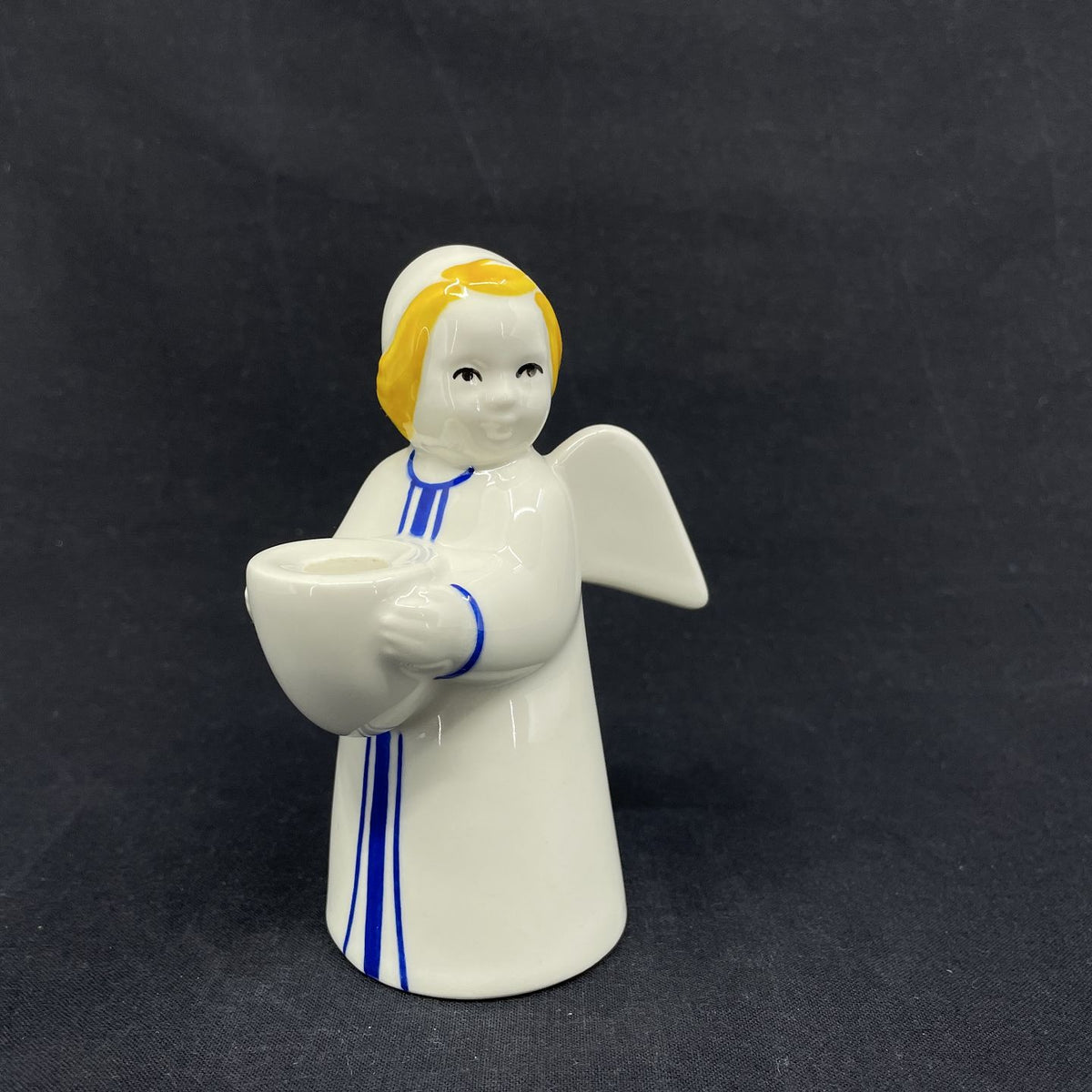 Christmas angel from Royal Copenhagen, blue
