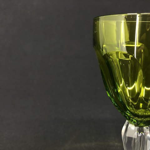 Mørkegrønt Paul hvidvinsglas