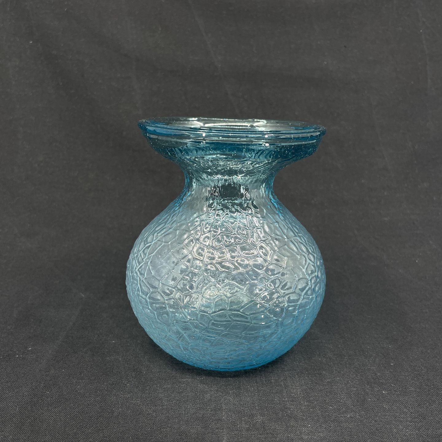 Light blue hyacinth glass from Fyens Glasværk
