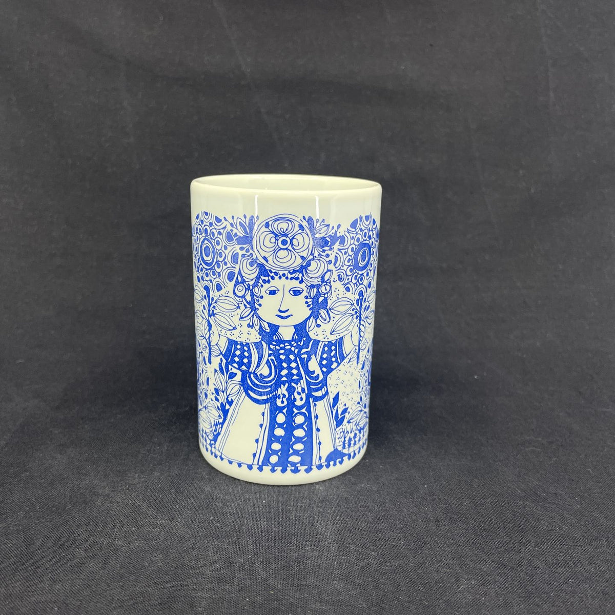 Bjørn Wiinblad vase - Flora - Blå