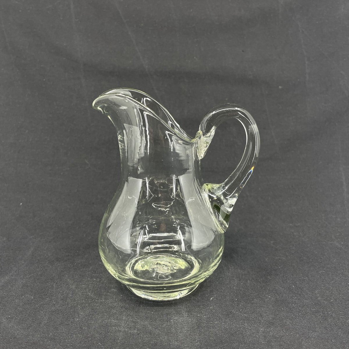 Clear cream jug from Holmegaard Glasværk