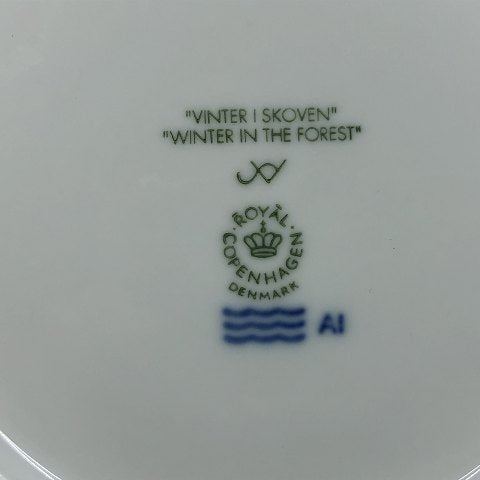 Royal Copenhagen Christmas plate 2002