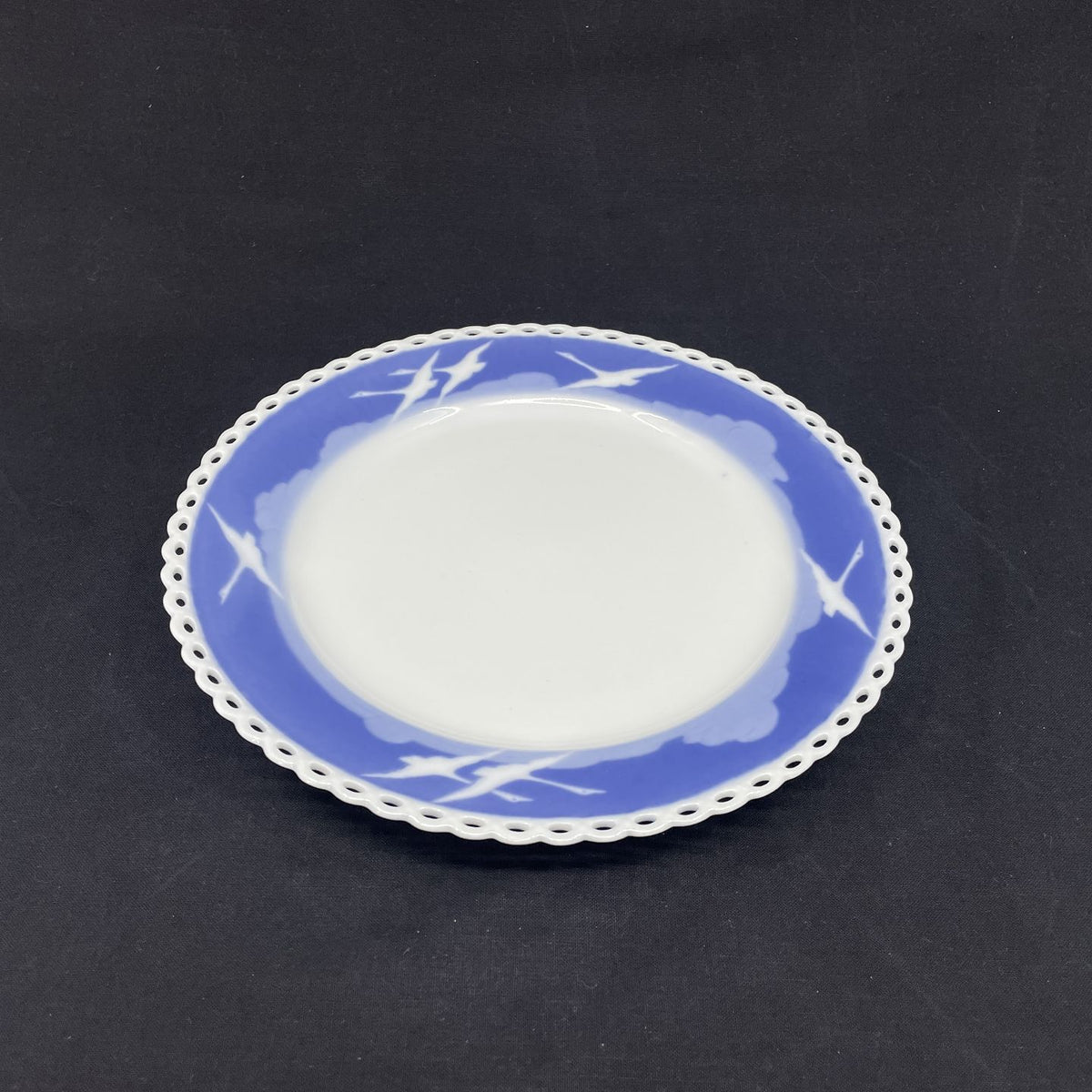 Rare Royal Copenhagen plate with swans