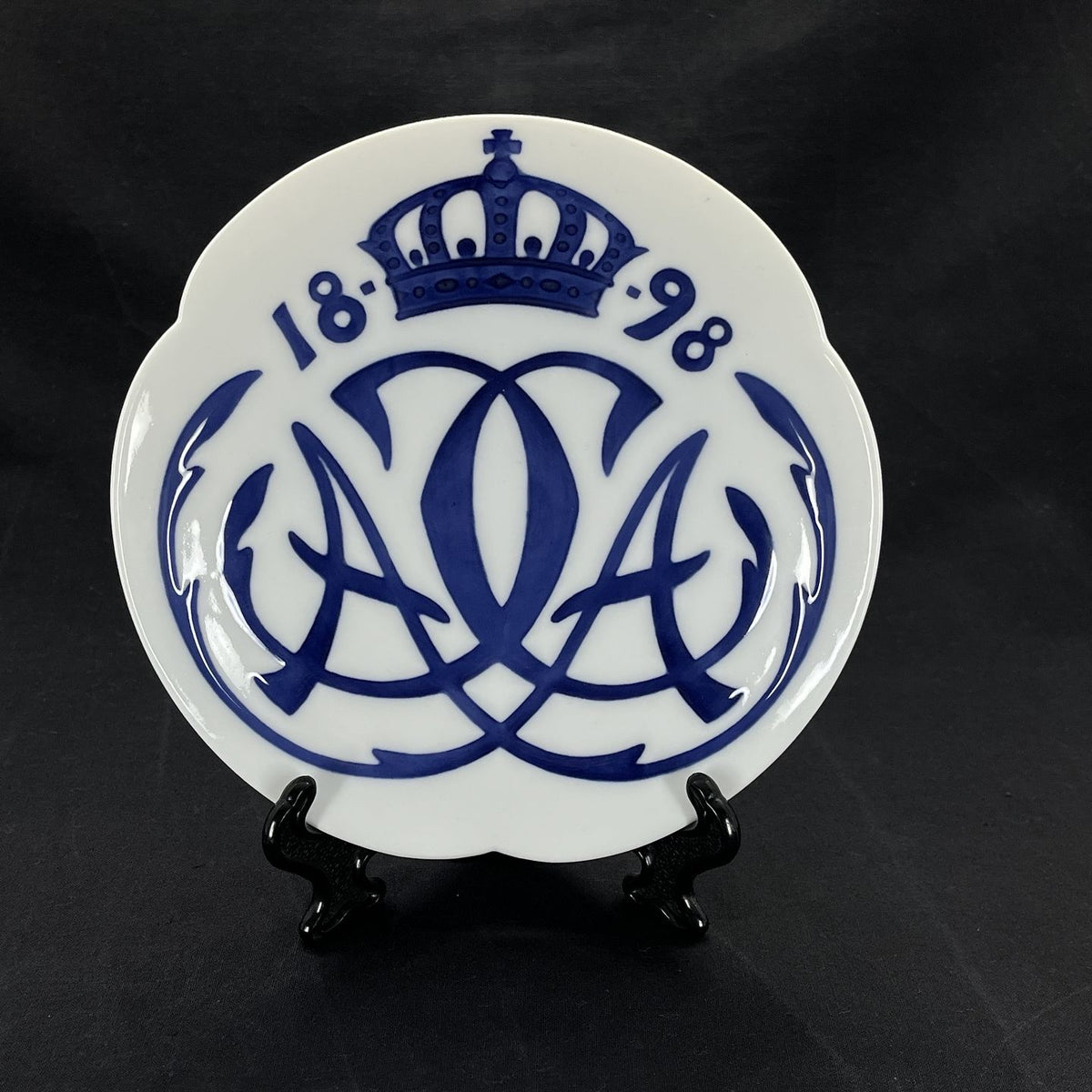 Royal Copenhagen commemorative plate from 1898