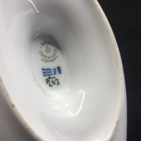 Musselmalet Riflet sovseskål