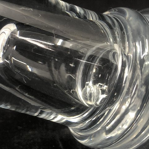 Clock glass from Holmegaard
