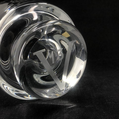 Sjælden Holmegaard vase med Thorvaldsen motiv