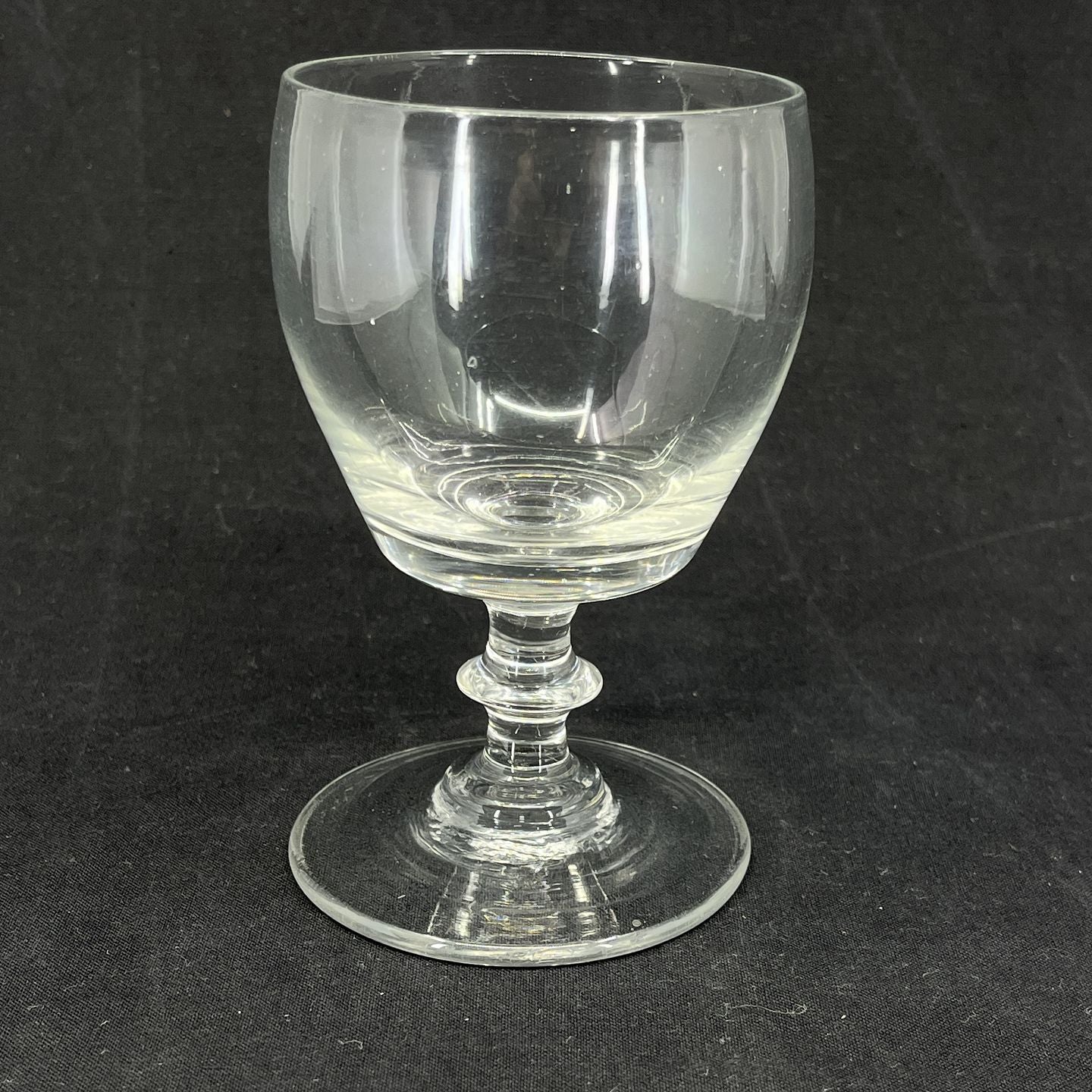 Large barrel glass from Holmegaard, 13 cm.