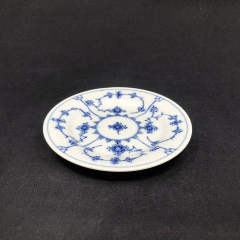 Musselmalet Riflet kagetallerken, 14 cm.