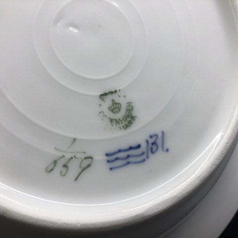 Musselmalet Halvblonde dyb tallerken, 1/659