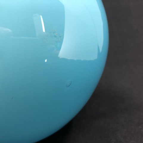 Kuglerund oceanblå Carnaby vase
