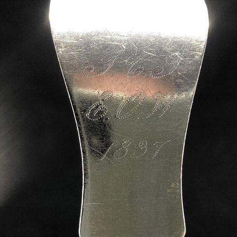 Baroque silver spoon from 1793