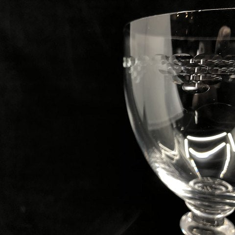 Aida rødvinsglas fra Holmegaard