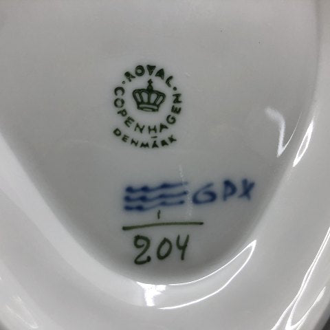 Musselmalet Riflet sovseskål