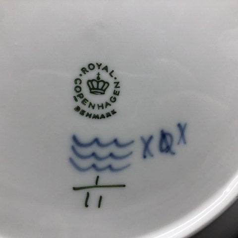 Musselmalet Riflet kagefad